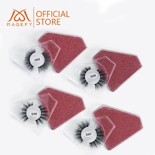 สินค้า MAGEFY 4 Pairs Mix Eyelashes Set Red Card Diamond Box Eyelash Extension