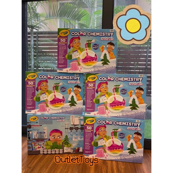 Gross Science Kit Crayola Tie Dye Color Chemistry Set Science