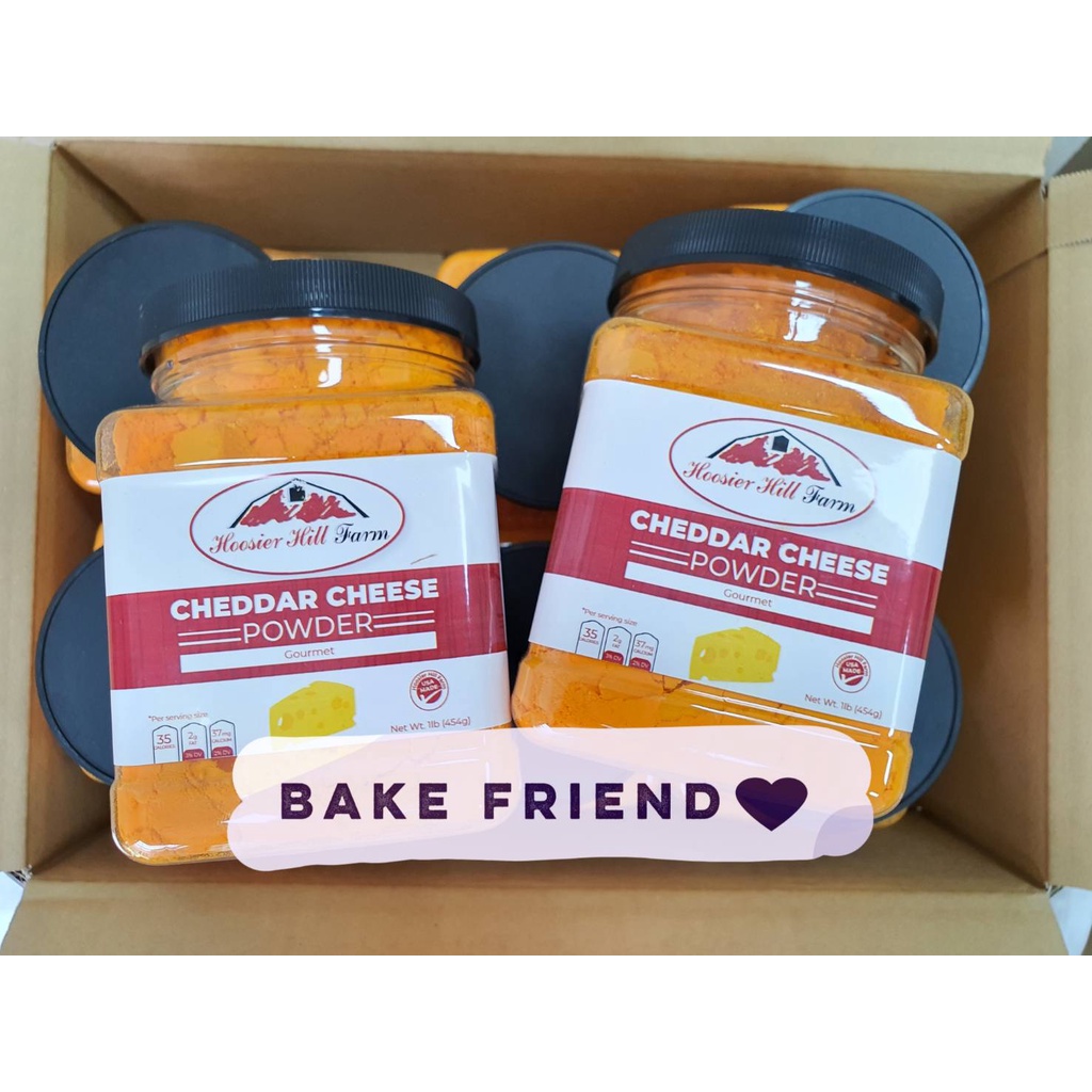 ผงเชดด้าชีส Hoosier Hill Farm Cheddar Cheese Powder ผงชีสป๊อบคอร์น ผง