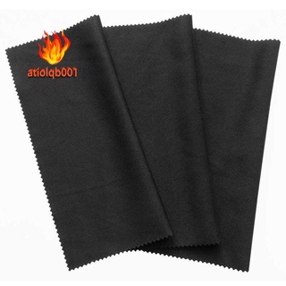 3x microfiber cleaning cloth 20x19cm, black cleaning cloths, touchscreen, smartphone display, glasses, laptop, lens, screen LED