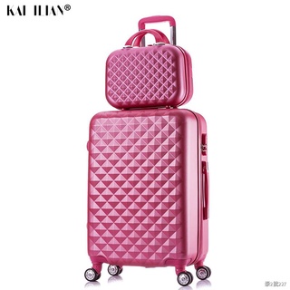 KLQDZMS 2024 Inch High-quality Men's Universal Wheel Trolley Suitcase  Women's Hand Luggage Waterproof Boarding Password Case