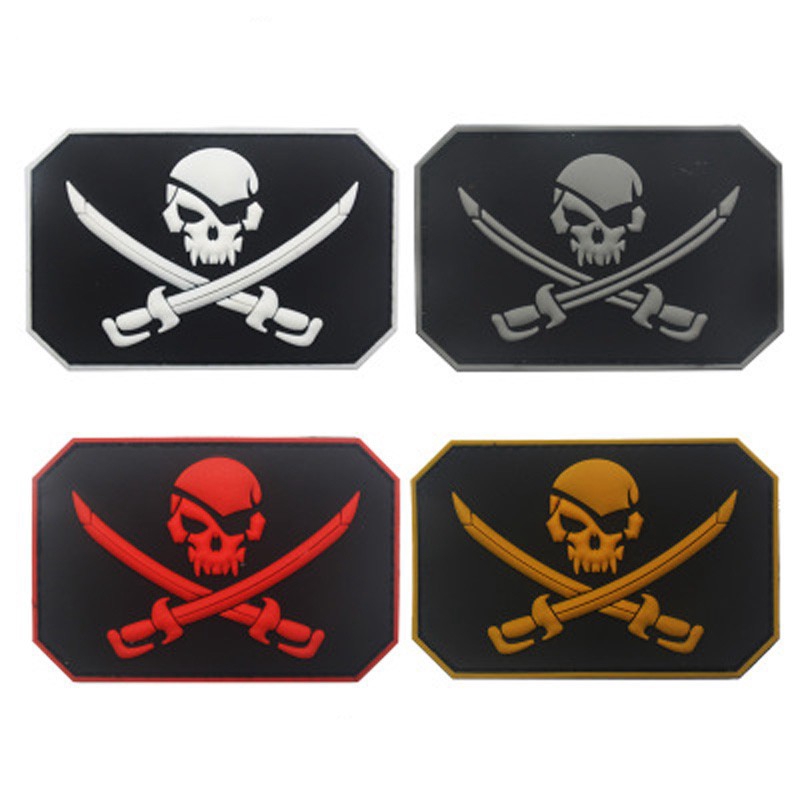 jolly-roger-flag-แผ่นป้ายธงโจรสลัด-pvc-สําหรับเย็บปักตกแต่งเสื้อผ้า