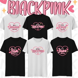 เสื้อยืด blackpink แบล็คพิ้ง ลิซ่า lisa เลือกสีเสื้อทางแชท