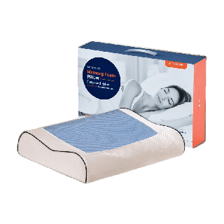 โปรโมชั่น : Morning Sleep หมอนเจลเพื่อสุขภาพ มี Cool Gel Pad ช่วยรองรับสรีระ ทรง Contourหมอนเมมโมรี่โฟม หมอน รุ่น Fresh Pillow