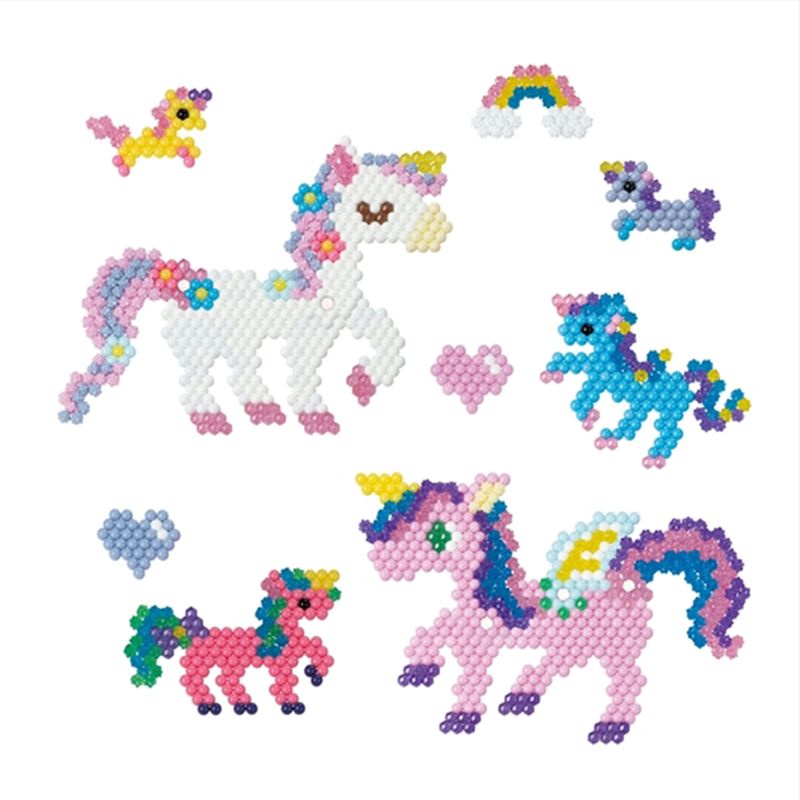 ลูกปัดสเปรย์น้ำ-อควาบีท-ชุดมายสติกยูนิคอร์น-aquabeads-mystic-unicorn-set-ชุดพร้อมเล่น