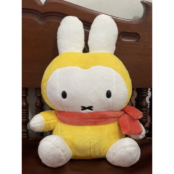 miffy-มิฟฟี่ชุดนักบินสีเหลือง-ขนนุ่มมาก-ตัวใหญ่-40cm-ไซซ์กอด