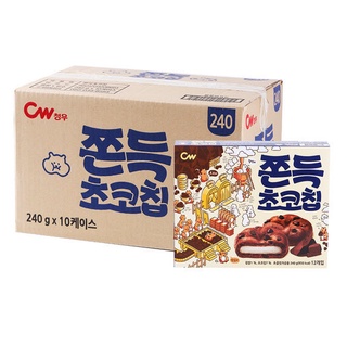 คุ้กกี้ต๊อก รสช็อคโกแลตชิพ ขนมเกาหลียกลัง cw sticky rice cake all collection 청우 찰떡시리즈 모음 CTN BOX chewy