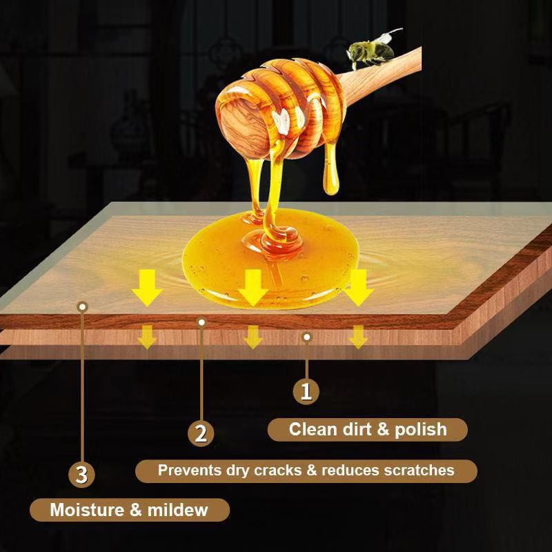ภาพสินค้าBeewax ขี้ผึ้งขัดเคลือบไม้ เคลือบเฟอร์นิเจอร์ ชุบชีวิตเฟอร์นิเจอร์ไม้ จากร้าน saraynoy บน Shopee ภาพที่ 2