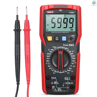 Uni-T Ut89X มัลติมิเตอร์ดิจิตอลความต้านทานสูงความต้านทานสูง 6000 Counts Lcd Display True Rms Measure Ac/Dc อุปกรณ์ทดสอบแรงดันไฟฉาย