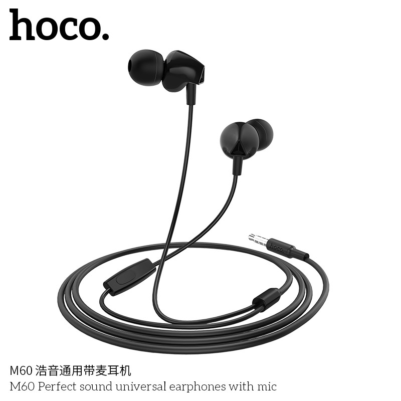 hoco-หูฟังสมอล์ลทออล์ค-รุ่น-m60-ฟังเพลง-คุยโทรศัพท์