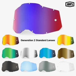 เลนส์แว่น 100% GEN2 Lens Racecraft2, Accuri2,Strata2 (เลนส์แท้คมชัด)