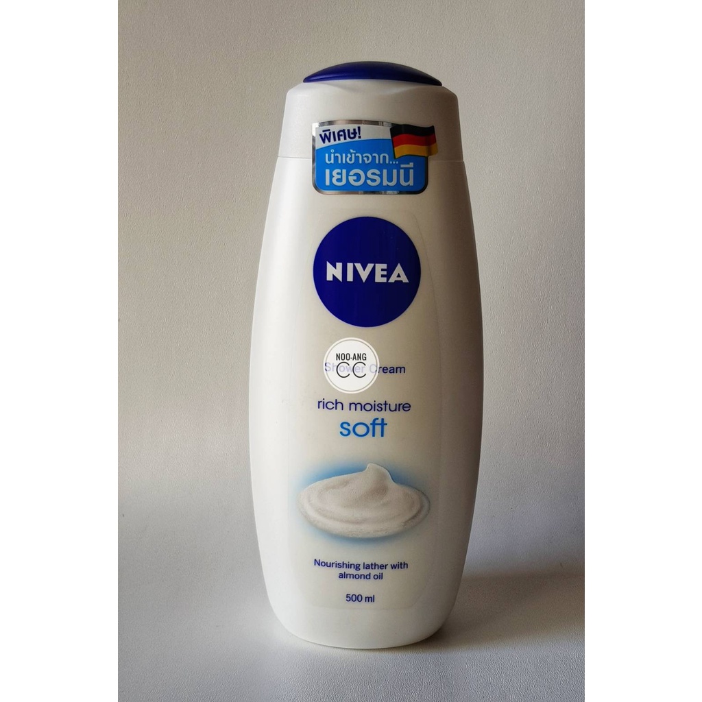 IMPORT FROM GERMANY NIVEA SHOWER CREAM RICH MOISTURE SOFT 500 ML Shopee Thailand