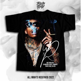 [2023]เสื้อยืด ลาย Wiz Khalifa เสื้อเชิ้ตสำหรับผู้ชาย และผู้หญิง