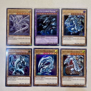 Legendary Set Blue Eyes White Dragon Ultimate Dragon Secret Ultra rare Yugioh card Konami การ์ดยูกิ บลูอายส์