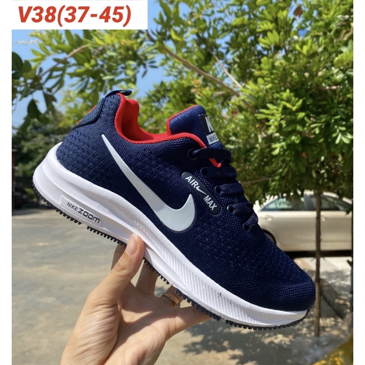 รองเท้าผ้าใบผู้หญิงผู้ชาย-nikezoomรองเท้าใส่วิ่งใส่เที่ยวสินค้าตรงปก-100