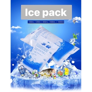 ภาพหน้าปกสินค้าไอซ์แพค ถุงเก็บความเย็น ice pack ถุงเจลความเย็น 200ml.400mlพร้อมส่ง ที่เกี่ยวข้อง