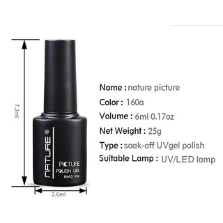 ภาพขนาดย่อของภาพหน้าปกสินค้าBN 01- 50 (ขวดสีดำBLACK) สีทาเล็บเจล Nature UV/LED ยาทาเล็บเจล สีทาเล็บเจล ยาทาเล็บ Gel จากร้าน bewershopp บน Shopee ภาพที่ 8