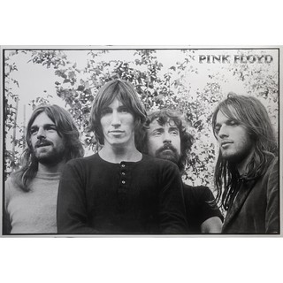 โปสเตอร์ รูปถ่าย วง ดนตรี ร็อก Pink Floyd - Dark Side of the Moon 1973 POSTER 24"x35" Inch English Rock Band