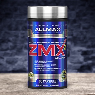 พร้อมส่ง ALLMAX Nutrition, ZMX2 High-Absorbtion Magnesium Chelate, 90 Capsules