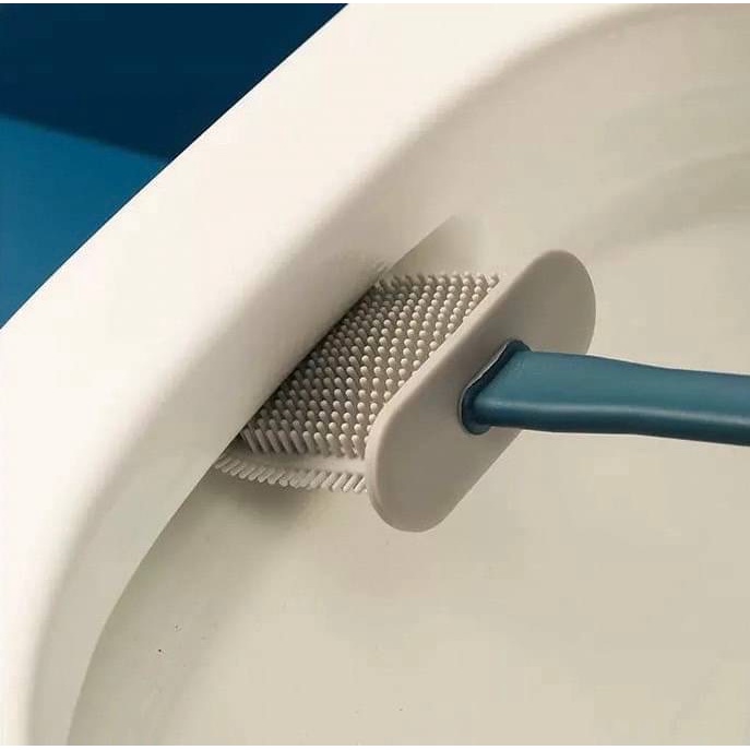 แปรงขัดห้องน้ำซิลิโคน-แปรงขัดห้องน้ำพร้อมที่ติดผนัง-silicone-toilet-brush