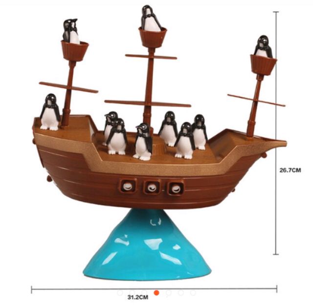 เกมส์นกแพนกวินตกเรือโจรสลัด-เกมส์นกเพนกวิน-pirate-boat-balancinggame-เรือเพนกวิ้น-1240