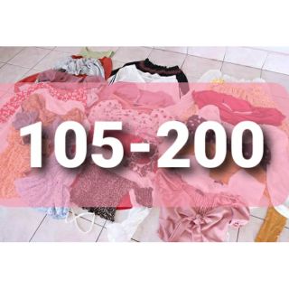 [🔴เฉพาะไลฟ์สด] เสื้อผ้าแฟชั่น ราคา 105-200บาท