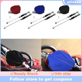 [พร้อมสต็อก] Durable Motorcycle CNC Stunt Clutch Pull Cable Lever Replacement Easy Pull System (Aluminum Alloy Material)