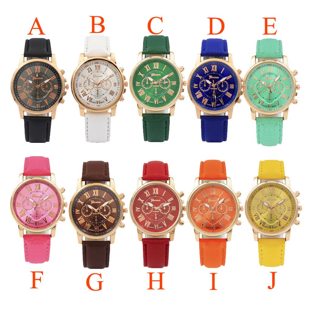 ภาพหน้าปกสินค้า[Lowest price] Geneva นาฬิกาข้อมือควอตซ์แฟชั่นสำหรับผู้หญิง ที่เกี่ยวข้อง