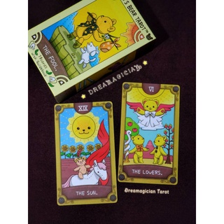 Lunas Bear Tarot ไพ่ยิปซีตุ๊กตาหมีไพ่ยิปซีแท้ลดราคา ไพ่ยิปซี ไพ่ทาโร่ต์ ไพ่ออราเคิล Tarot Oracle Card Deck