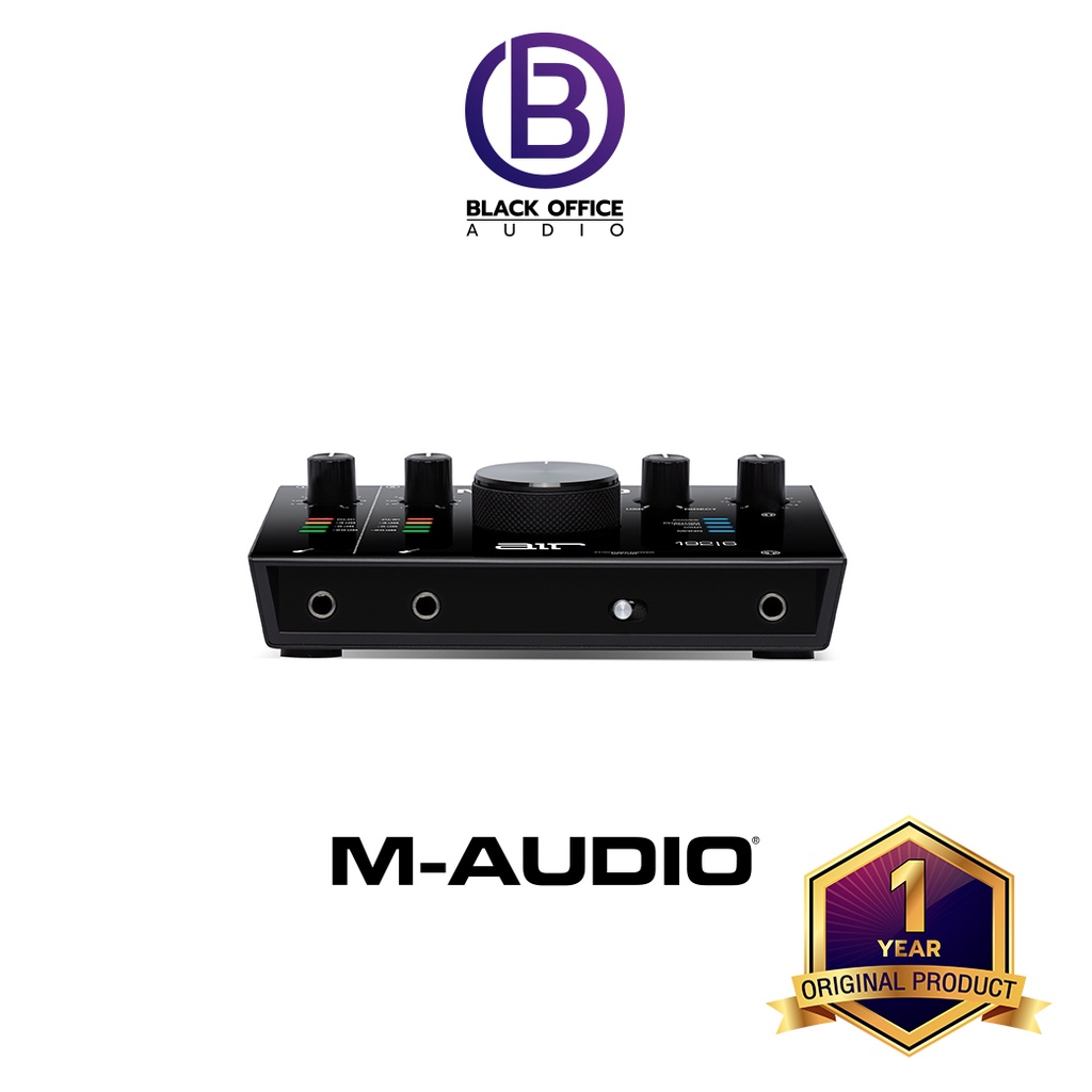 m-audio-air-192-6-ออดิโออินเตอร์เฟส-บันทึกเสียง-ทำเพลง-usb-audio-interface-blackofficeaudio