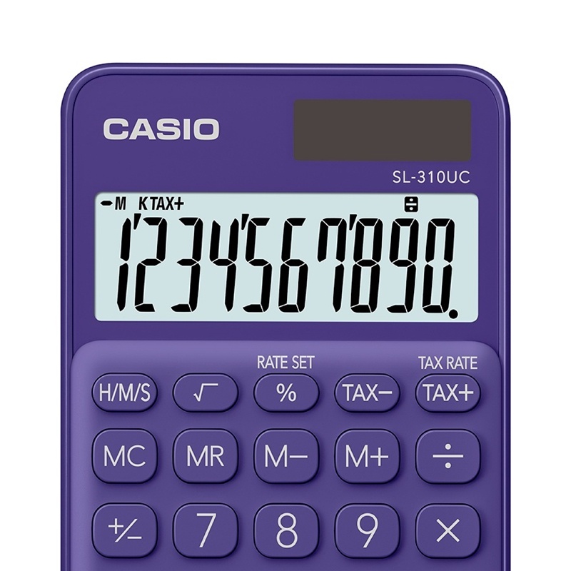 casio-calculator-เครื่องคิดเลข-คาสิโอ-รุ่น-sl-310uc-pl-แบบสีสัน-ขนาดพกพา-10-หลัก-สีม่วง