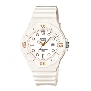 Casio นาฬิกาข้อมือผู้หญิง สายเรซิ่น รุ่น LRW-200H-7E2 - สีขาว