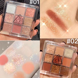 (ใหม่) ได้ 9 สี sequin eyeshadow cream เจลกากเพชรทาตา กลิตเตอร์วิ้งดาว 9ส