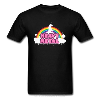 เสื้อยืดโอเวอร์ไซส์【All-Match】Gildan เสื้อยืด ผ้าฝ้าย 100% พิมพ์ลายการ์ตูนยูนิคอร์น สีรุ้ง ของขวัญแฟนหนุ่ม สําหรับผู้ชาย