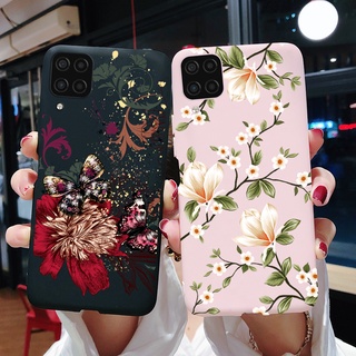 เคสโทรศัพท์มือถือ TPU นิ่ม ลายดอกไม้ สําหรับ Samsung Galaxy A11 A12 A13 A12 A 12 SM-A125F A 11 2020