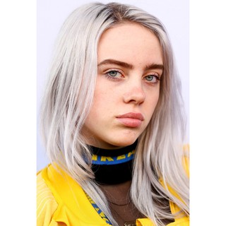 โปสเตอร์ Billie Eilish บิลลี ไอลิช โปสเตอร์ รูปภาพ ภาพถ่าย ตกแต่งผนัง Poster Music โปสเตอร์วินเทจ โปสเตอร์วงดนตรี