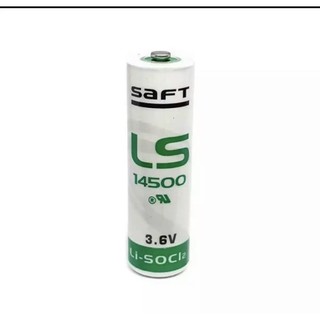 ลิเธียม แบดเตอรี่ Saft-LS14500 Lithium Battery 3.6v(AA size/Non Rechargeable-ชาร์ไม่ได้)