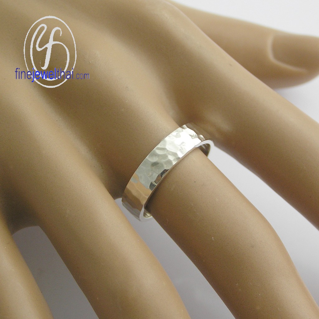 finejewelthai-แหวนเงิน-เงินแท้-925-แหวนหมั้น-แหวนแต่งงาน-silver-wedding-ring-r106400h