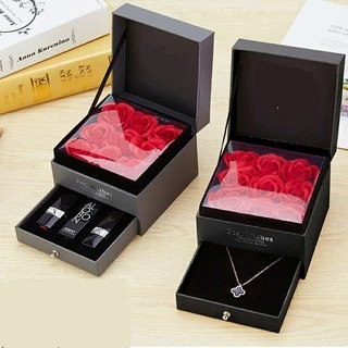 โปรโมชั่น Flash Sale : ส่งในไทย กล่องของขวัญวาเลนไทน์valentine กล่องดอกไม้ดอกไม้วันวาเลนไทน์ สุดหรู สามารถนำไปใส่ของ surprise ให้คนที่คุณรัก