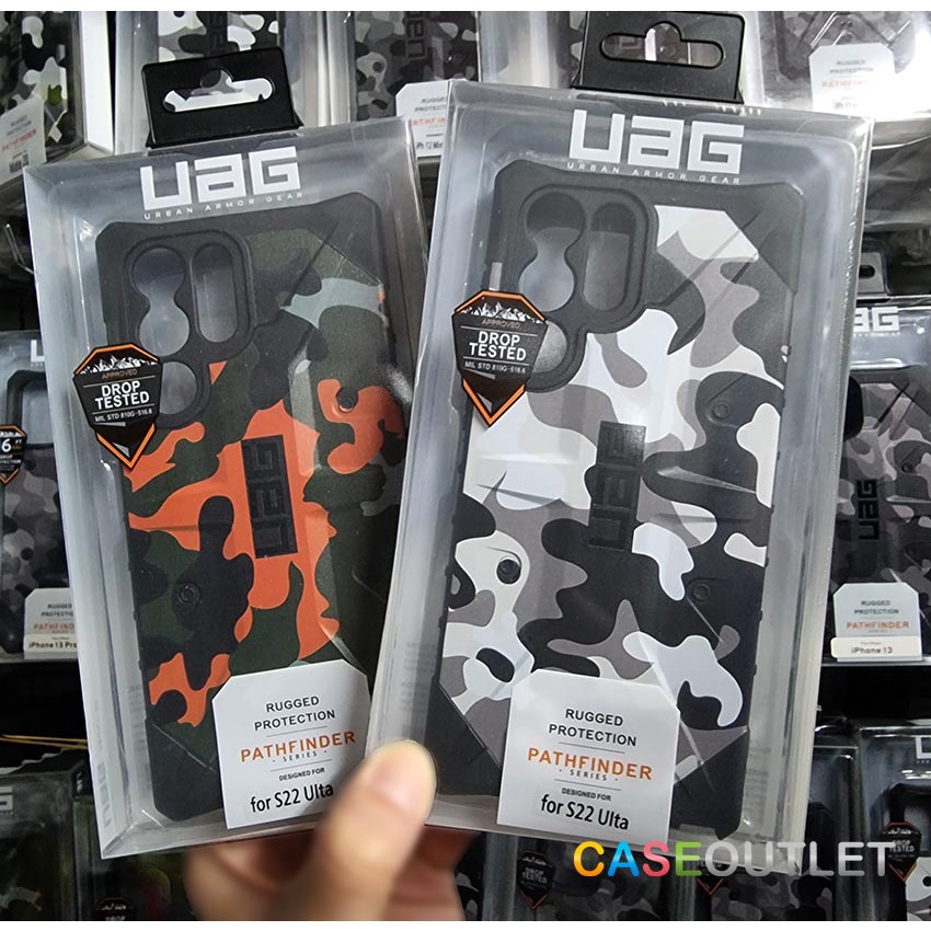 เคส-samsung-galaxy-s22-ultra-s22ultra-uag-pathfinder-ลายทหาร-ลายพราง-camo-series-aaa-เคส-uag-รุ่น-pathfinder