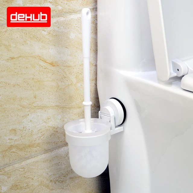 แปรงขัดห้องน้ำไม่ต้องเจาะผนัง-dehub-toilet-brush-holder-s60