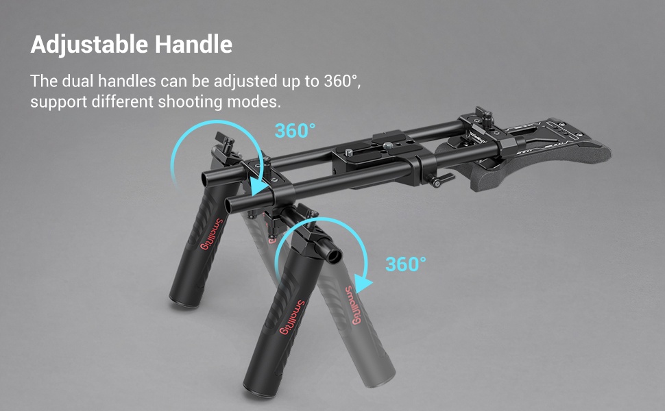 SmallRig ชุดเมาท์ไหล่ สำหรับกล้อง DSLR, Mirrorless และ Small Camera ...