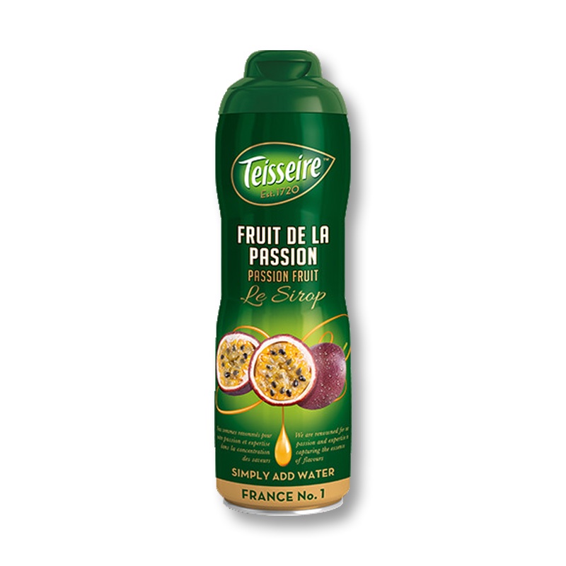 tha-shop-600-มล-x-1-teisseire-passion-fruit-syrup-เตสแซร์-ไซรัป-กลิ่นเสาวรส-หัวเชื้อ-น้ำเชื่อม-ค๊อกเทล-น้ำหวานเข้มข้น