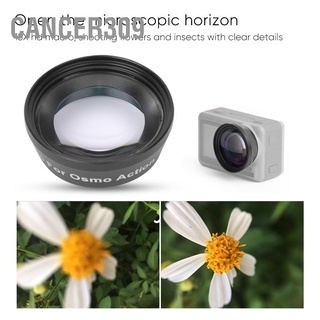 Cancer309 JUNESTAR Optical Glass Portable Macro Lens Filter Fit for Osmo Action Sports Camera