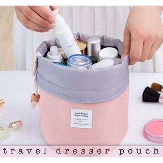 travel dresser pouch กระเป๋าเก็บเครื่องสำอางอัจฉริยะ