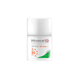 โปรโมชั่น : Hiruscar Anti Acne UV Fluid SPF 50 PA  25 ml. ฮีรูสการ์ แอนตี้ แอคเน่ ครีมกันแดด สำหรับผู้มีปัญหาสิว 25 มล.