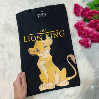 เสื้อยืด พิมพ์ลาย THE LION KING นําเข้าจากยูนิเซ็กส์ กําหนดเอง