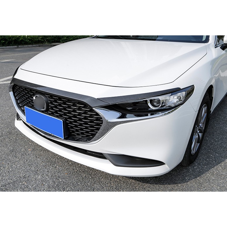 mazda-3-skyactiv-ปี-2020-ชุดแผ่นแต่งด้านหน้าคาร์บอนไฟเบอร์