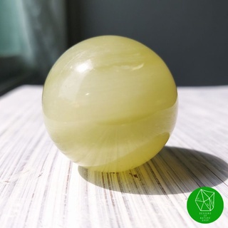 กรีนแคลไซต์ทรงกลม (Green Calcite)​