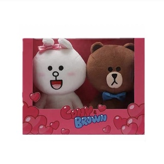 ❤️พร้อมส่ง❤️ตุ๊กตา brown&cony แท้💯line friends